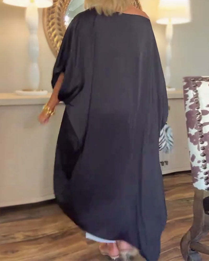 Chic Cascade Longline Top