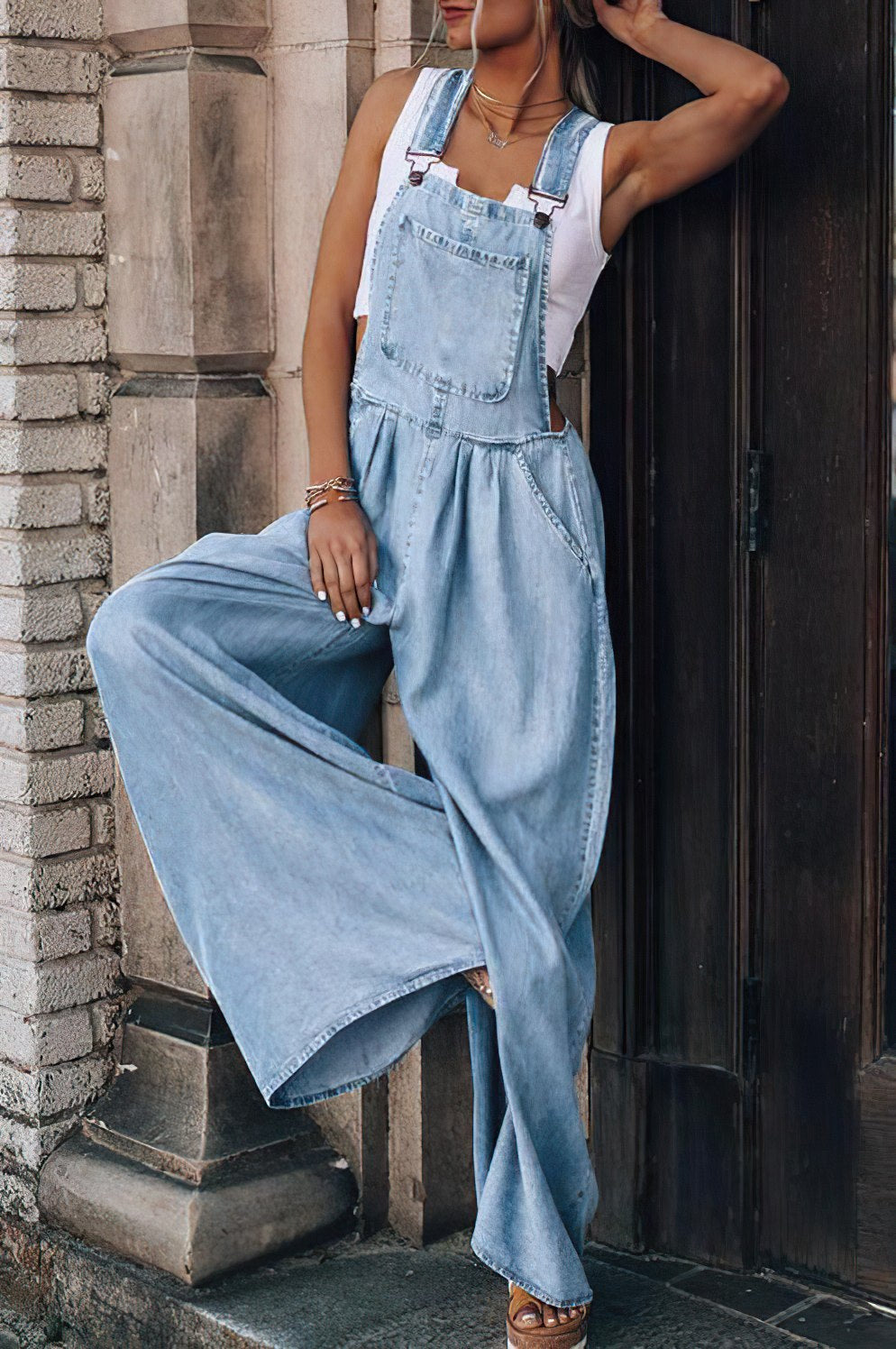 Women’s Lightweight Relaxed Fit Jumpsuit