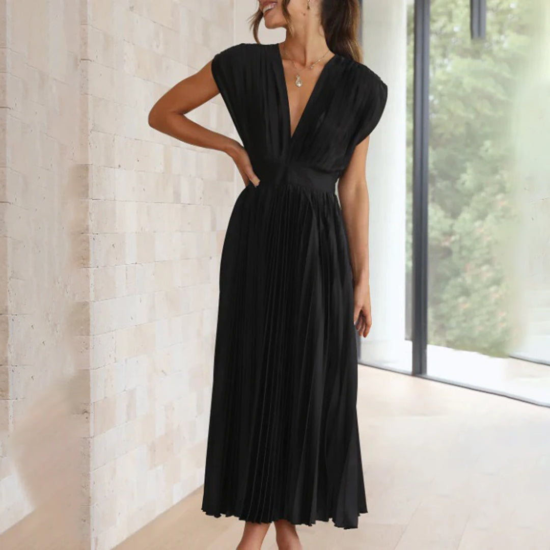 Elegant Maxi Dress With Flair