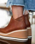 Elegant Zipper Waterproof Boots