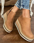 Elegant Zipper Waterproof Boots