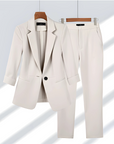 Chic Blazer with Matching Trousers
