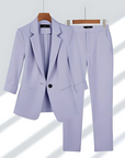 Chic Blazer with Matching Trousers
