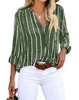 Everyday Wear Striped Button Shirt