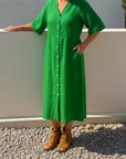 Everyday Shirt Dress with Relaxed Silhouette