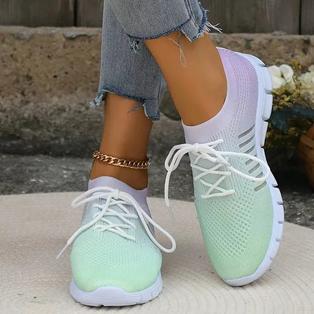 Breathable Slip-On Sneakers for Women