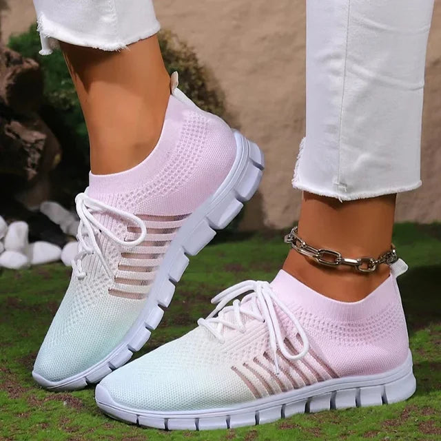 Breathable Slip-On Sneakers for Women