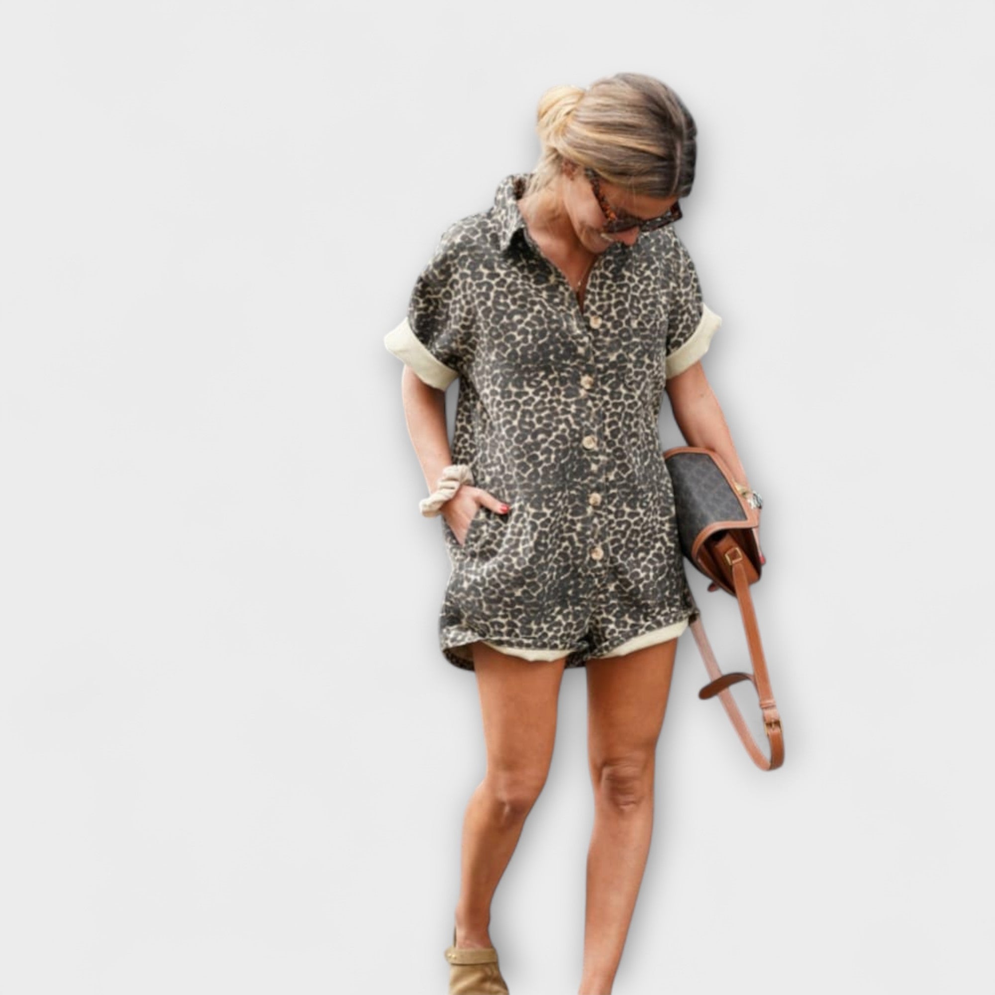 Wild Style Shirt Jumpsuit
