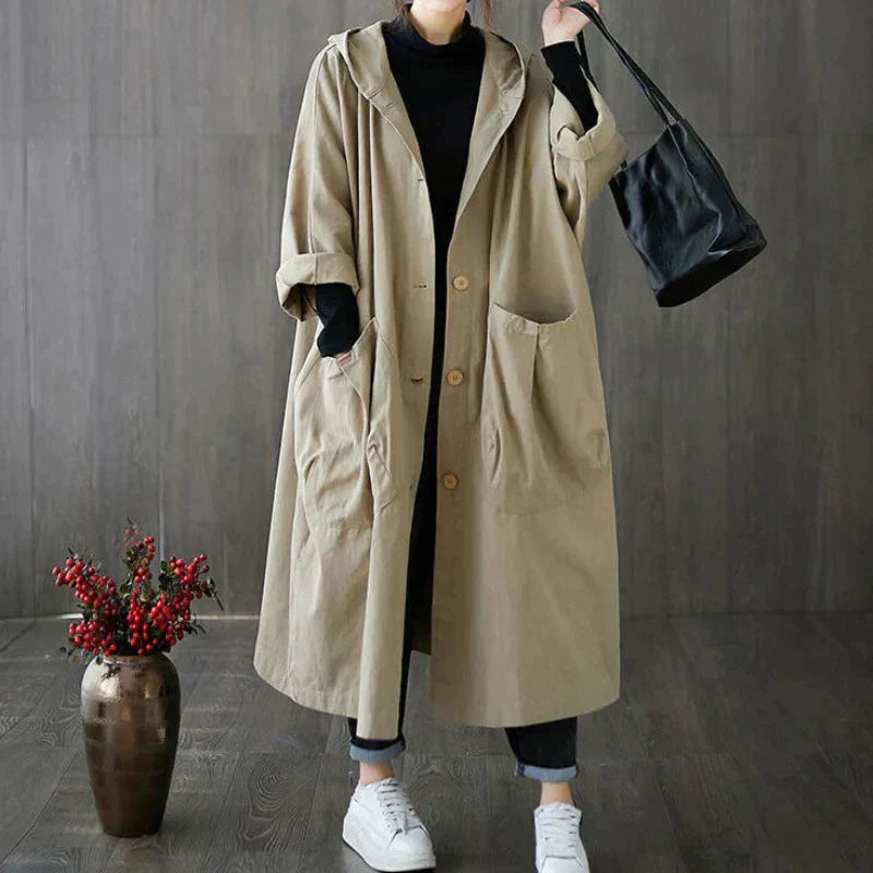 Double-Breasted Trench Coat Women