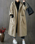 Double-Breasted Trench Coat Women