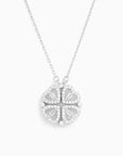 Lucky Heart Necklace with Dainty Shine