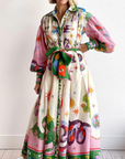 Fun Filled Color Burst Dress