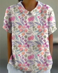 Lightweight Floral Print Shirt