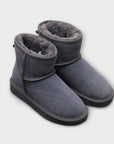 Winter Boots Lined with Ankle Height