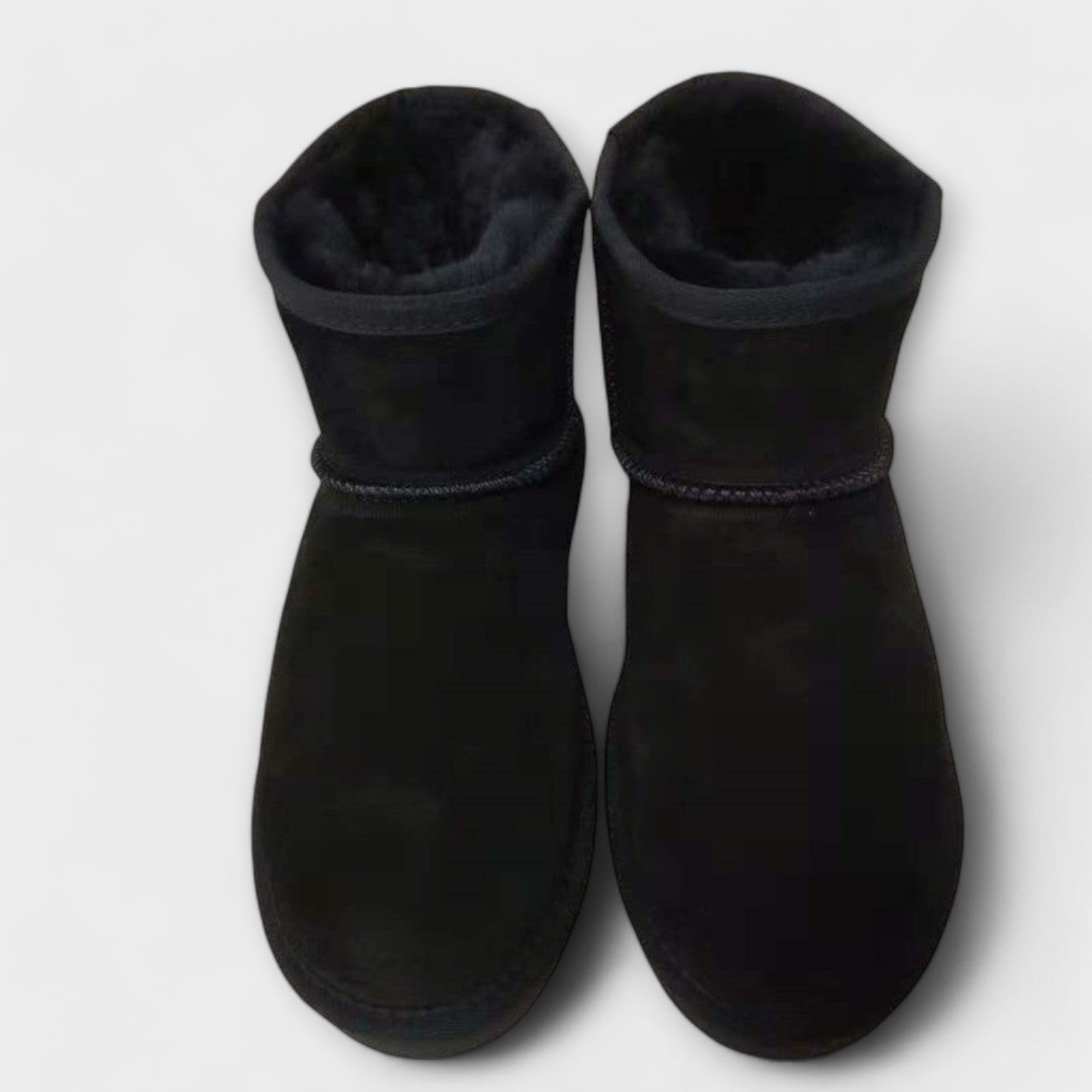 Winter Boots Lined with Ankle Height