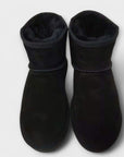 Winter Boots Lined with Ankle Height