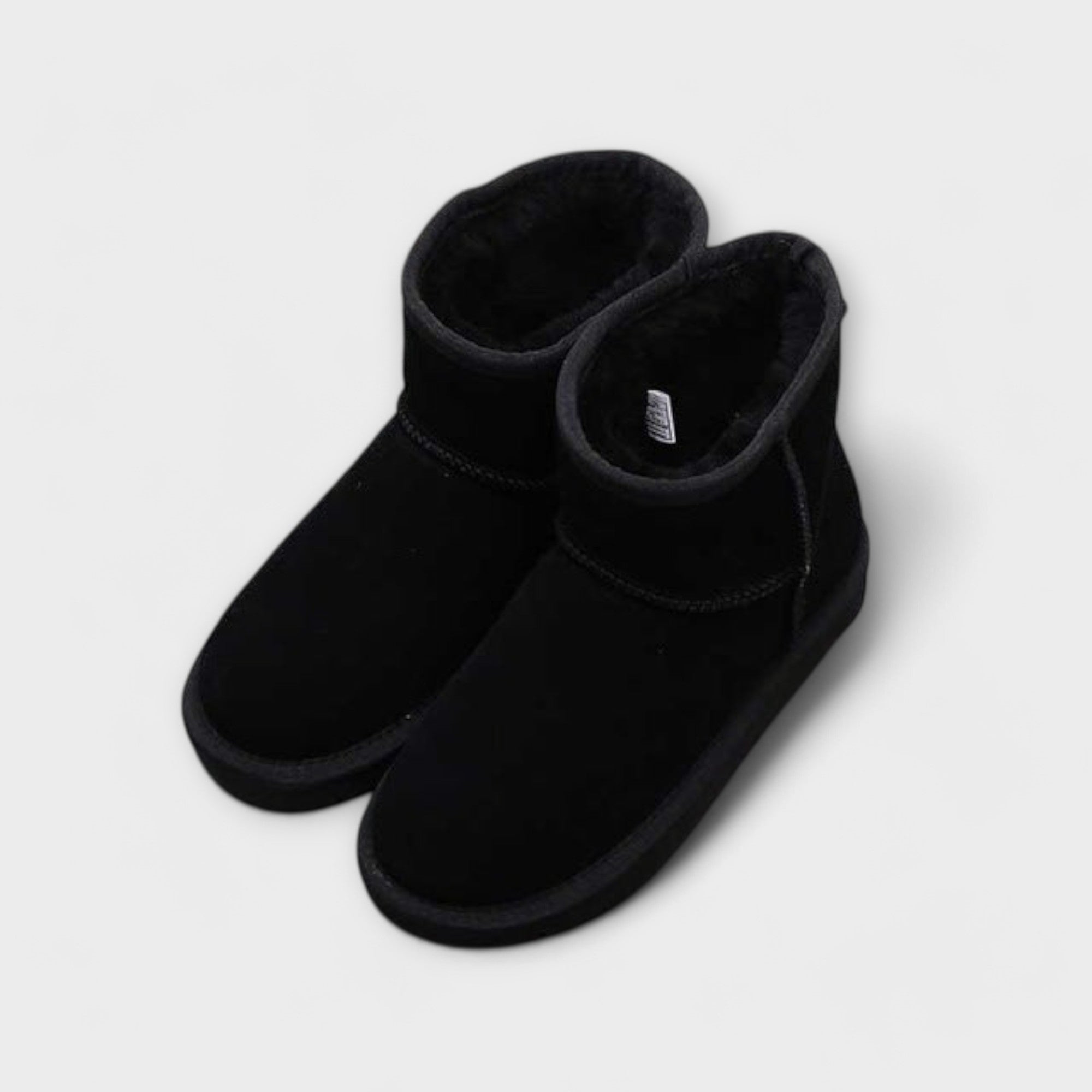Winter Boots Lined with Ankle Height