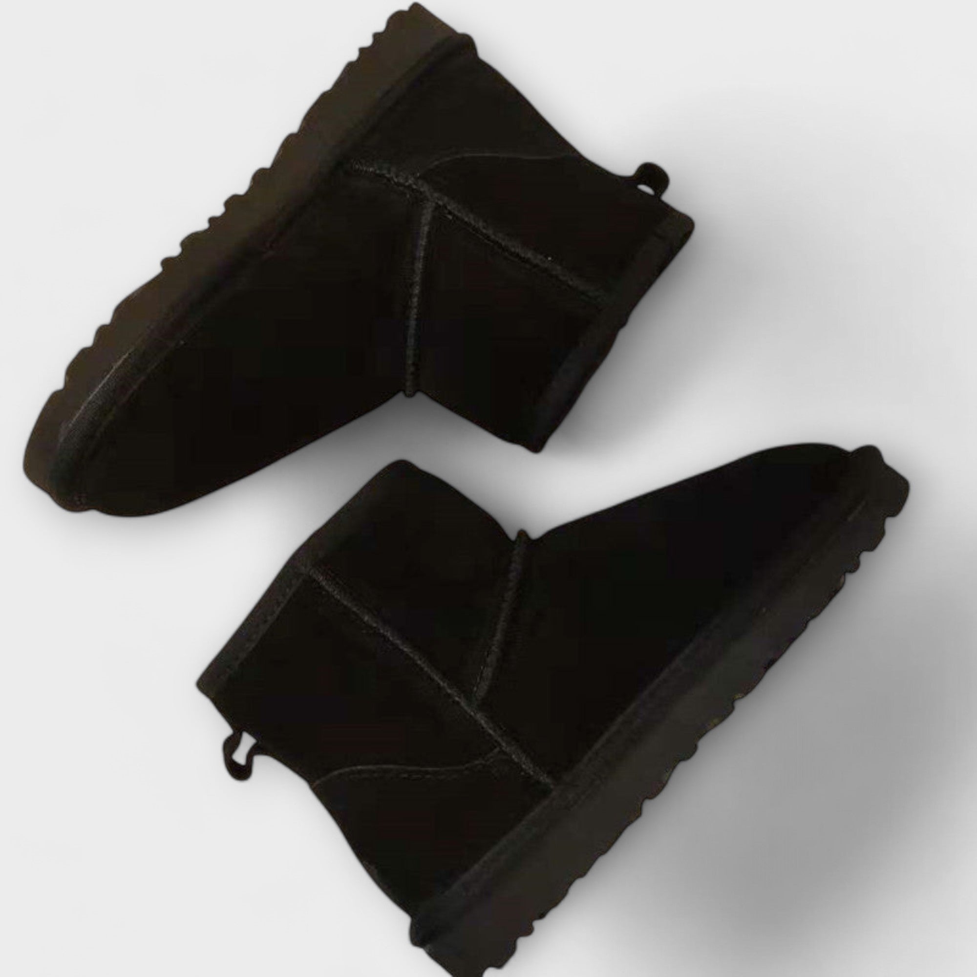 Winter Boots Lined with Ankle Height