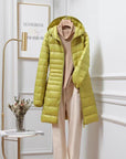 Full-Length Warm Down Puffer Coat