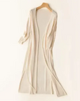 Women's Long Lightweight Elegant Cardigan