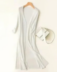 Women's Long Lightweight Elegant Cardigan