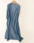 Women's Long Lightweight Elegant Cardigan