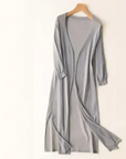 Women's Long Lightweight Elegant Cardigan