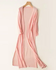 Women's Long Lightweight Elegant Cardigan