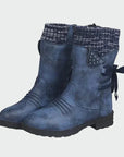 Elegant suede ankle boots