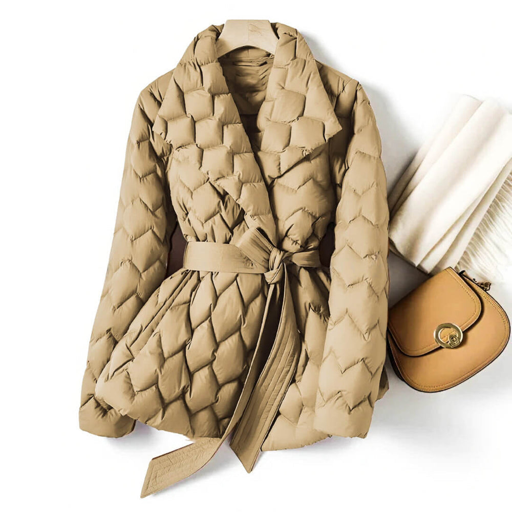 Stylish Warm Down Coat for Cold Days
