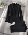 Elegant Two-Piece Jacket Set