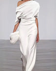 Lightweight Wide Leg Summer Jumpsuit