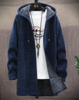 Stylish Hooded Zipper Fleece Jacket