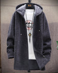 Stylish Hooded Zipper Fleece Jacket