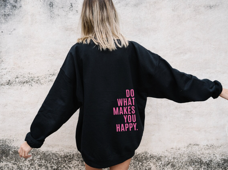 Casual Baggy Style Hoodie Sweatshirt