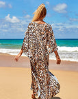 Soft Drape Dress with Subtle Shell Texture