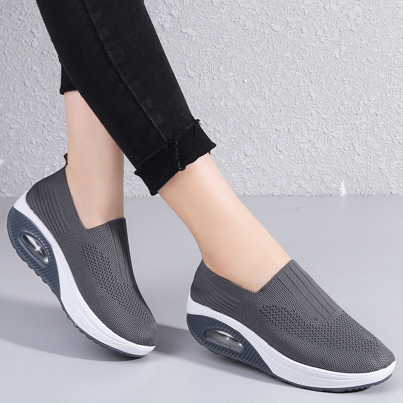 Comfy Air Breathable Slip-On Sneakers for Women