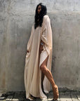 Relaxed Fit Vacation Midi Dress