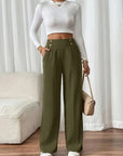 Elegant High Waist Trousers