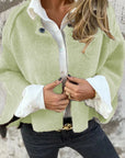 Neutral Draped Knit Top