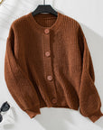Women's Button-Down Knitted Cardigan