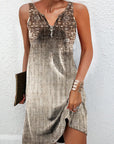 Women's Floral Print Long Dress