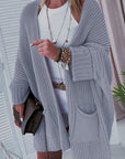 Pockets Knitted Cardigan for Women