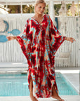 Chic Wrap Dress with Natural Rustic Vibes