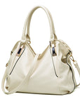 Versatile Leather Bag for Mature Style