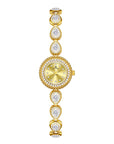 French-Style Waterdrop Crystal Watch