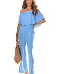 Women’s Casual One Shoulder Jumpsuit