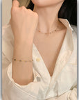 Fashionable Women’s Natural Stone Necklace