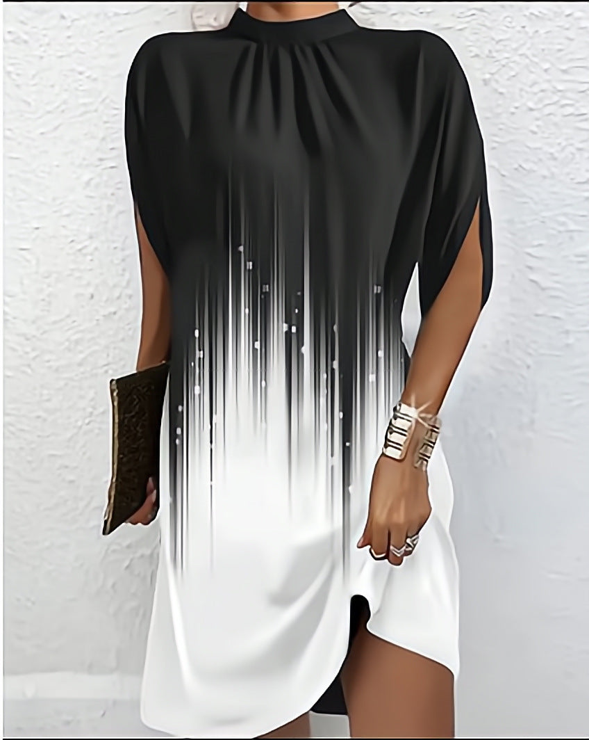 Round Neck Casual Dress