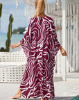 Pale Earth Kaftan Dress with Natural Flow